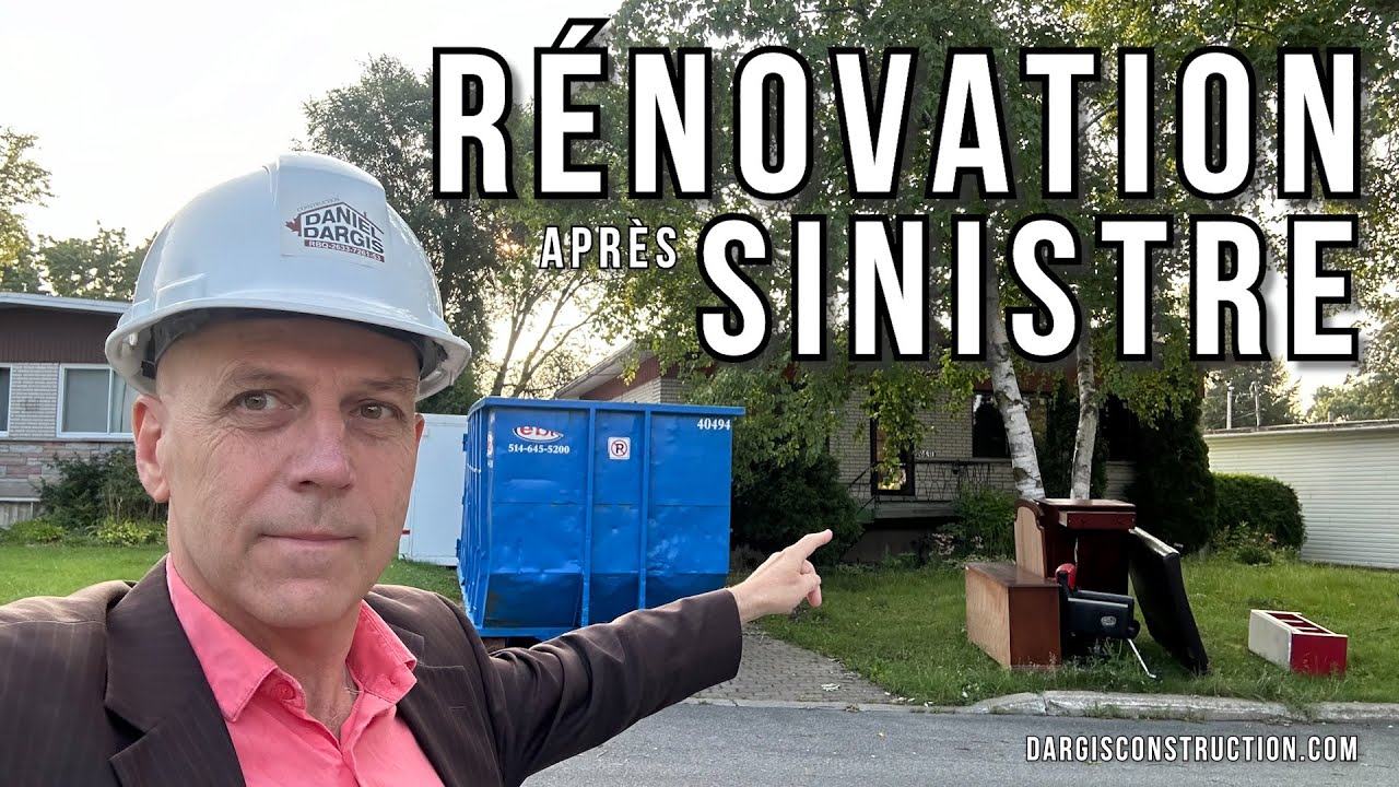 Soumission & rénovation après sinistre